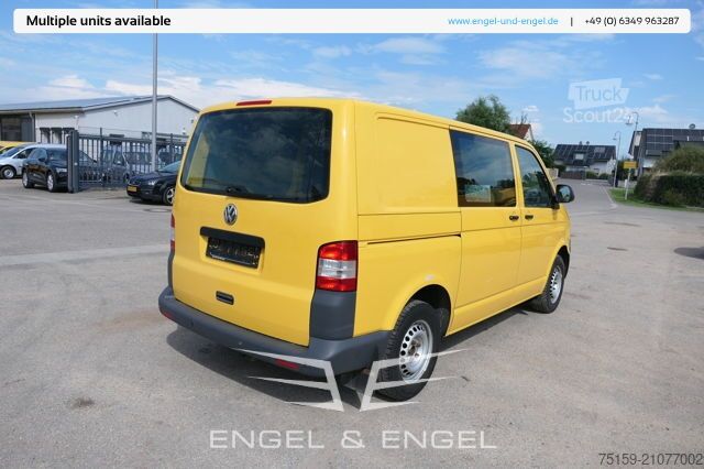 Panel van Volkswagen T5 Transporter 2.0 TDI PARKTRONIK EURO-5 2xSCHIEBETÜR CoC