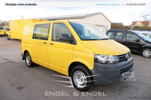 Panel van Volkswagen T5 Transporter 2.0 TDI PARKTRONIK EURO-5 2xSCHIEBETÜR CoC