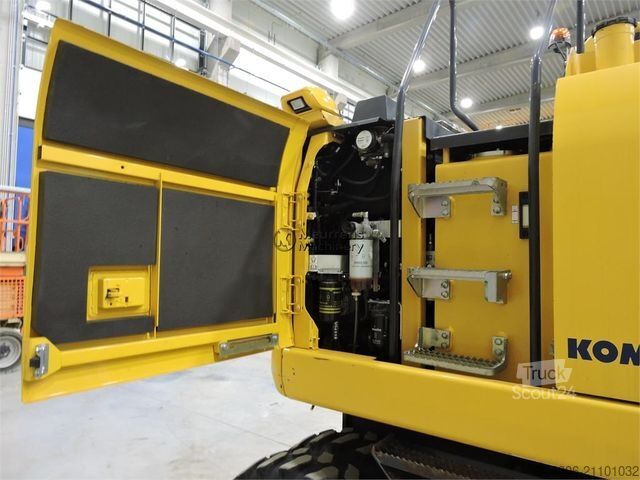 Mobile excavator KOMATSU PW148-10