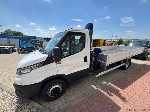 Lastbilmonterad kranbil Iveco Daily 70C18 Kran Hyva Pritsche 5 m