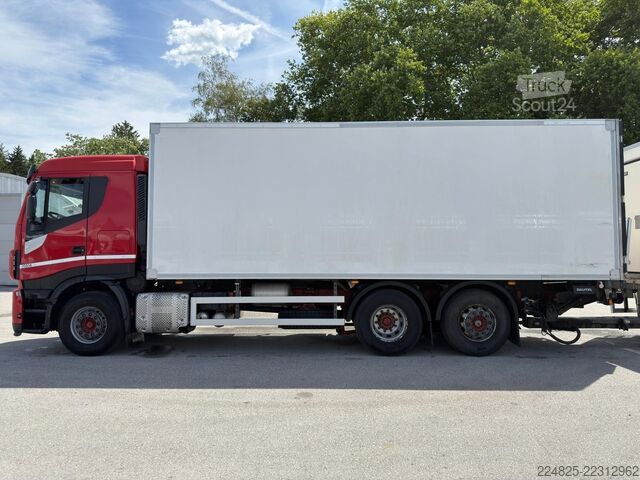 Camion frigorific IVECO STRALIS 420 6X2 KÜHLKOFFER + ANHÄNGER SCHUH 2019