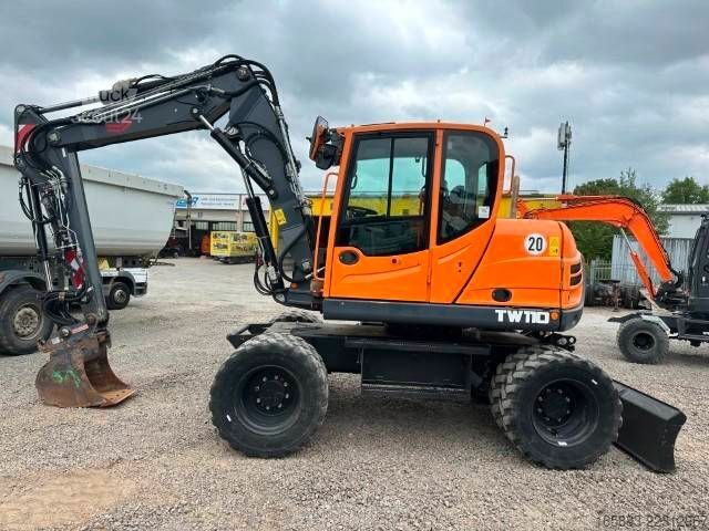 Hjulgraver TEREX TW 110 Mobilbagger / AC / 49.000 EUR
