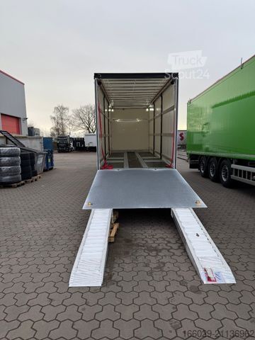 Bisarca MAN 26.440 6x2 mit Schwerlast-Ladebordwand Rampe