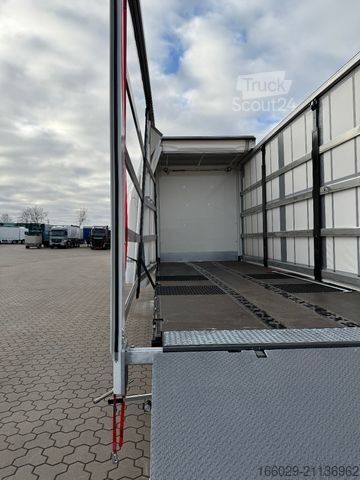 Bisarca MAN 26.440 6x2 mit Schwerlast-Ladebordwand Rampe