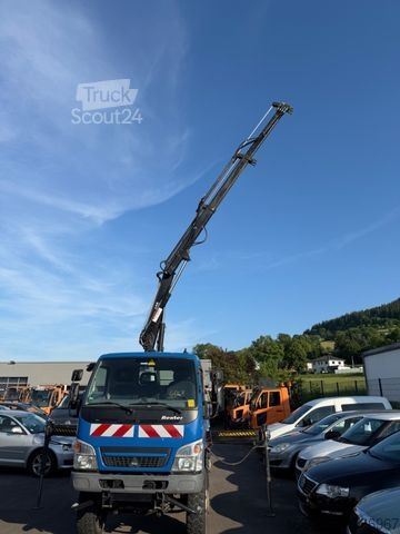 Φορτηγό ανατρεπόμενο βαν MITSUBISHI Pfau Rexter A6500 Allrad/Kipper/Klima/Kran HIAB