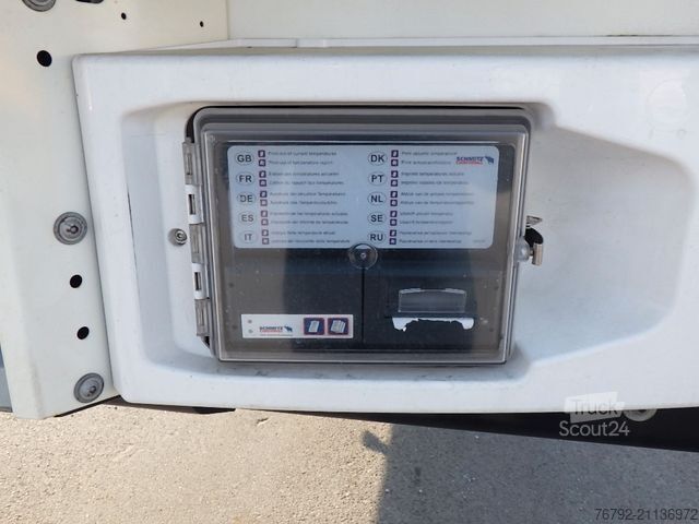 Reefer semitrailer SCHMITZ CARGOBULL SKO 24/L V7 Doppelst./Trennwand vorber./617 Std.