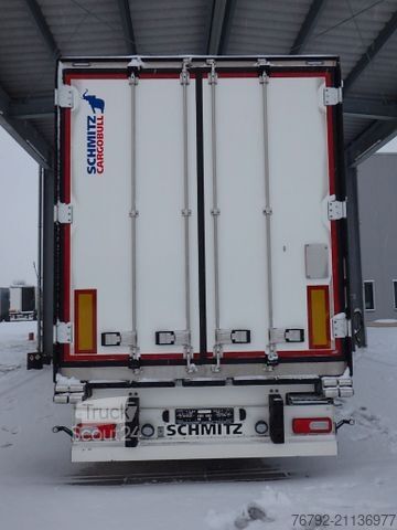Reefer semitrailer SCHMITZ CARGOBULL SKO 24/L V7 Doppelst./Trennwand vorber./617 Std.