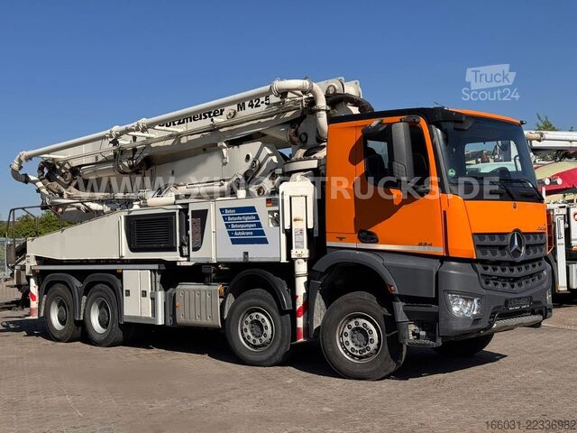 Tovornjak s črpalko za beton MERCEDES-BENZ AROCS 3546 PUTZMEISTER BSF 42m/5  German