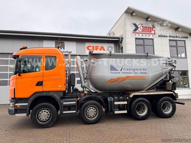 Tovornjak prekucnik SCANIA G420 8X4 KIPPER ASPHALTBIRNE Thermo