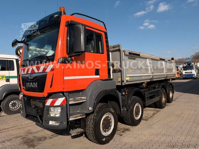 Sklápěcí vůz MAN TGS 37.500 8X8 Meiller DSK Bordmatic - 186.000KM