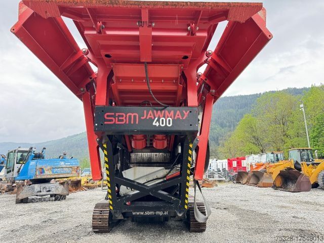 Sonstige SBM Jawmax 400 Backenbrecher Garantie