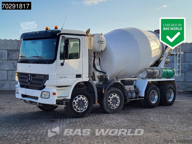 Blender Mercedes Actros 3236 8X4 9m3 Stetter Mixer Retarder Stee...