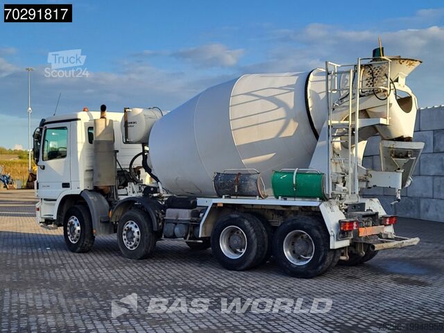 Blender Mercedes Actros 3236 8X4 9m3 Stetter Mixer Retarder Stee...