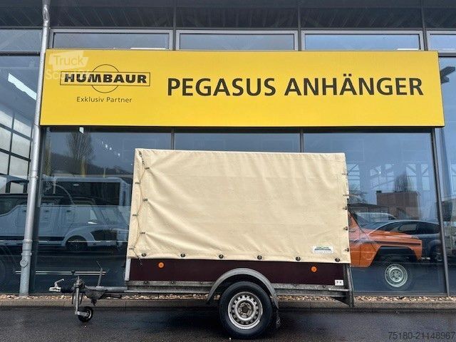 PKW-Anhänger BÖCKMANN HB1 Kastenanhänger Plane Spriegel 1,3t.