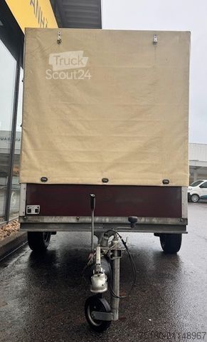 PKW-Anhänger BÖCKMANN HB1 Kastenanhänger Plane Spriegel 1,3t.