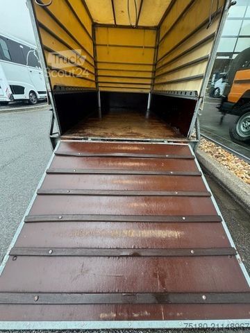 PKW-Anhänger BÖCKMANN HB1 Kastenanhänger Plane Spriegel 1,3t.