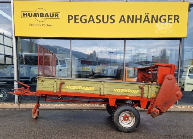 Trosilnik gnoja STRAUTMANN Streublitz E3 K  Dungstreuer Miststreuer 4t.