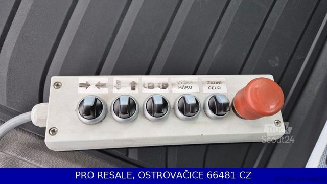 شاحنة قلّابة بذراع تحميل متحرك SCANIA P280 N323 4x2 E6 + ABROLLKIPP. + MANUAL