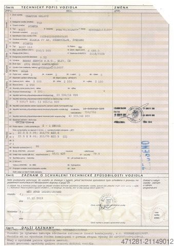 شاحنة قلّابة بذراع تحميل متحرك SCANIA P280 N323 4x2 E6 + ABROLLKIPP. + MANUAL