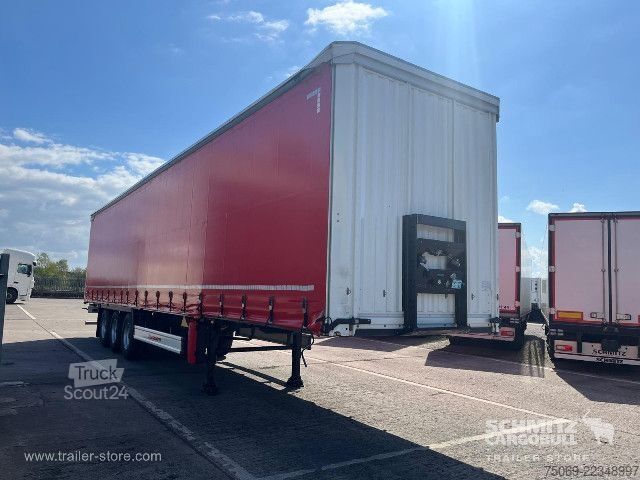 مقطورة نصفية مفتوحة مع قماش مشمع Kässbohrer Curtainsider Standard