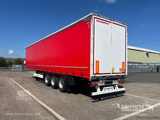 مقطورة نصفية مفتوحة مع قماش مشمع Kässbohrer Curtainsider Standard