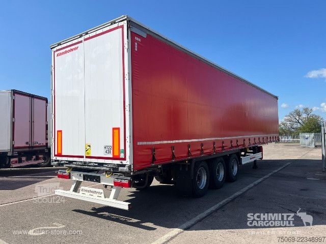 مقطورة نصفية مفتوحة مع قماش مشمع Kässbohrer Curtainsider Standard