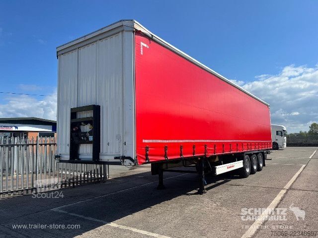 مقطورة نصفية مفتوحة مع قماش مشمع Kässbohrer Curtainsider Standard