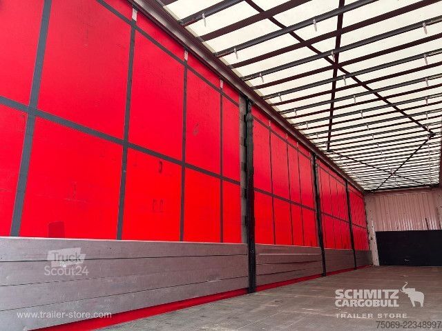 مقطورة نصفية مفتوحة مع قماش مشمع Kässbohrer Curtainsider Standard