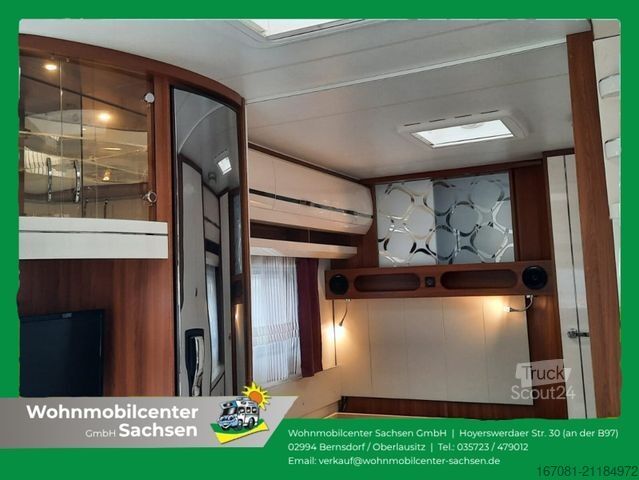 Wohnwagen HOBBY Excellent 560 WFU sehr gute Ausstattung