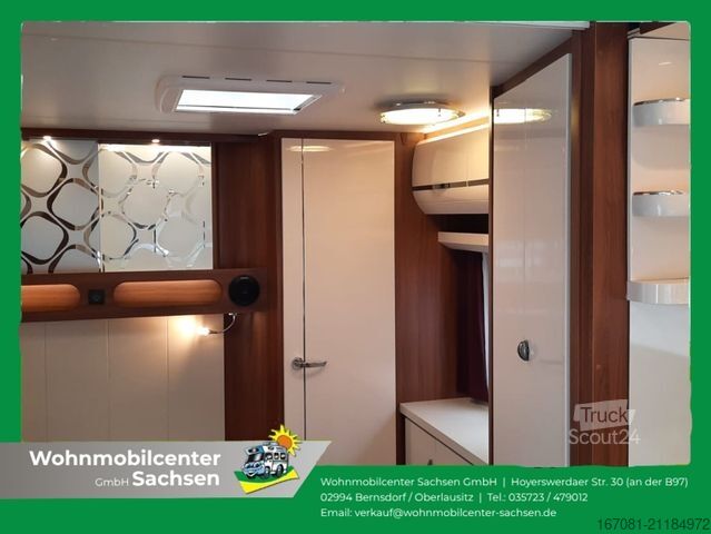 Wohnwagen HOBBY Excellent 560 WFU sehr gute Ausstattung