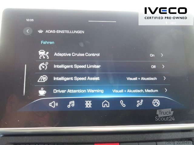 Dubă cu acoperiș înalt IVECO Daily 35S18HA8V 6-Sitzer, Klima, Kamera, l+h