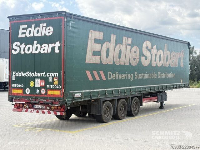 Naczepa otwarta z plandeką Schmitz Cargobull Curtainsider Mega
