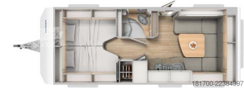 Caravana Hymer/Eriba Nova 530 Mover, Hubstützen,Arktis Paket