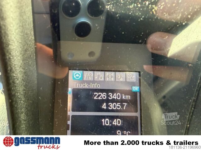 Özel amaçlı kamyon Unimog U 527 4x4, Kommunalhydraulik, Frontzapfwelle,