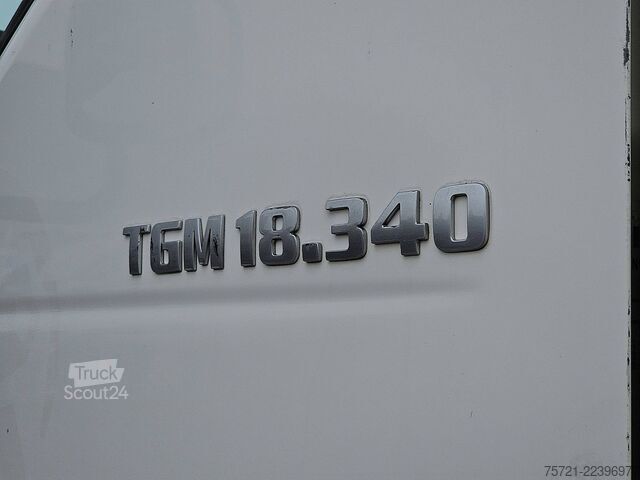 Плъзгащ се брезент MAN 18.340 TGM 3.000 KG TAILLIFT