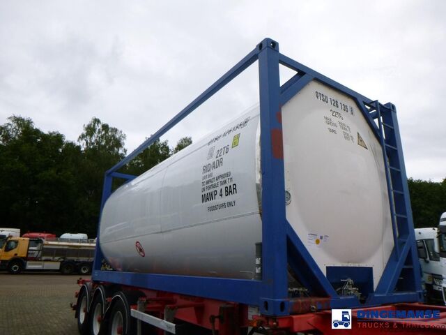 Contenitore cisterna Welfit Oddy Food tank container inox 25.9 m3 / 1 comp