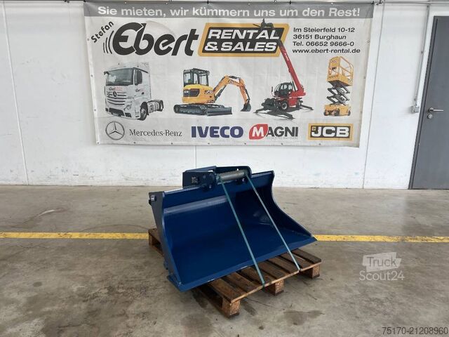 Ekskavatör kolu Lehnhoff Planierlöffel CP 10 / MS08 / 1.200 mm / NEU