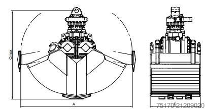 Tutucu Kinshofer Grabgreifer / C05HPX / MS03 / 3 – 6 to / Rotator