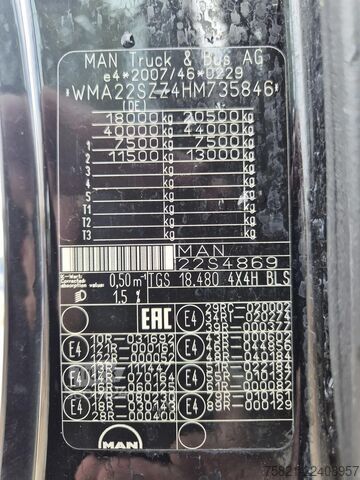 Standard-SZM MAN TGS 18.480 4x4 Trekker