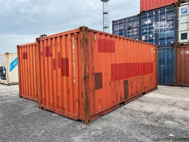  20 Fuß Seecontainer / top Lagercontainer dicht & trocken