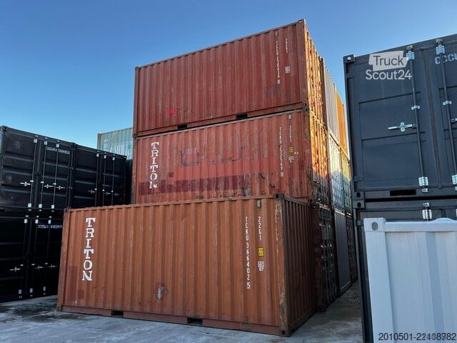  20 Fuß Seecontainer / top Lagercontainer dicht & trocken