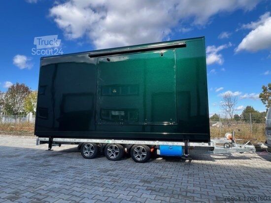 Wohnwagen  IZABELLA WELLNESSANHäNGER MIT SAUNA UND WHIRLPOOL, STROMAGGREGAT