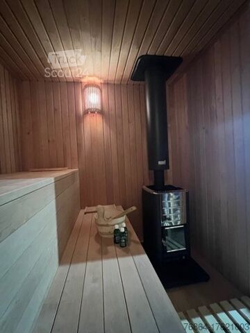 Wohnwagen  IZABELLA WELLNESSANHäNGER MIT SAUNA UND WHIRLPOOL, STROMAGGREGAT