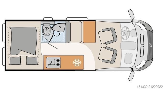 Camper van DETHLEFFS Globetrail Active Fiat 600 KS Active