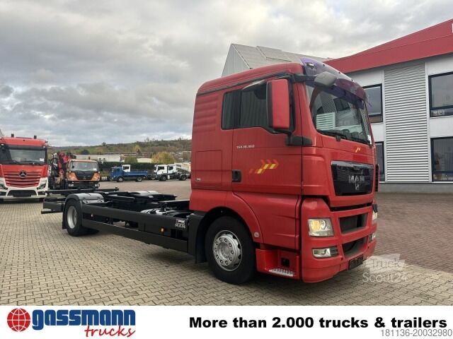 Camión con caja móvil MAN TGX 18.360 4X2 LL, Fahrschule