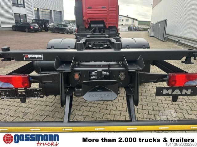 Camión con caja móvil MAN TGX 18.360 4X2 LL, Fahrschule