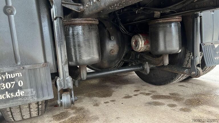 Atrelado da plataforma MAN TGA 26.460 (POMPE MECANIQUE / BOITE MANUELLE / ...