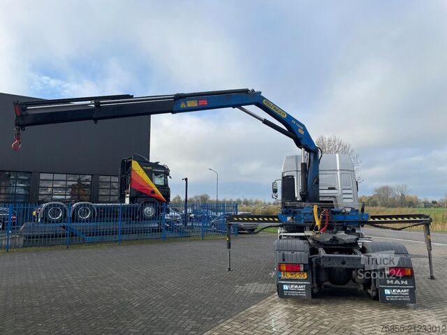 Padrão-SZM MAN TGA 18.310 Palfinger PK14080 Crane-Kran + Remot...