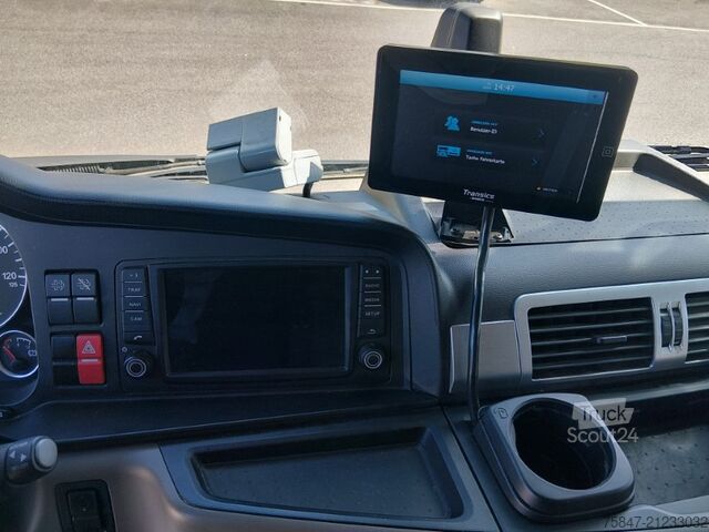 Autožeriav MAN TGS 26.430 6x2-4 LL  Ladekran Baustoff