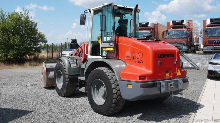 Погрузчик с колёсным шасси LIEBHERR L514 Radlader 10.500 Kg
